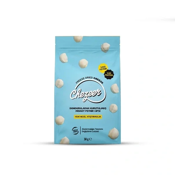 Chezeer 30g High Protein Cheese Chips - Dried Cheese Snack