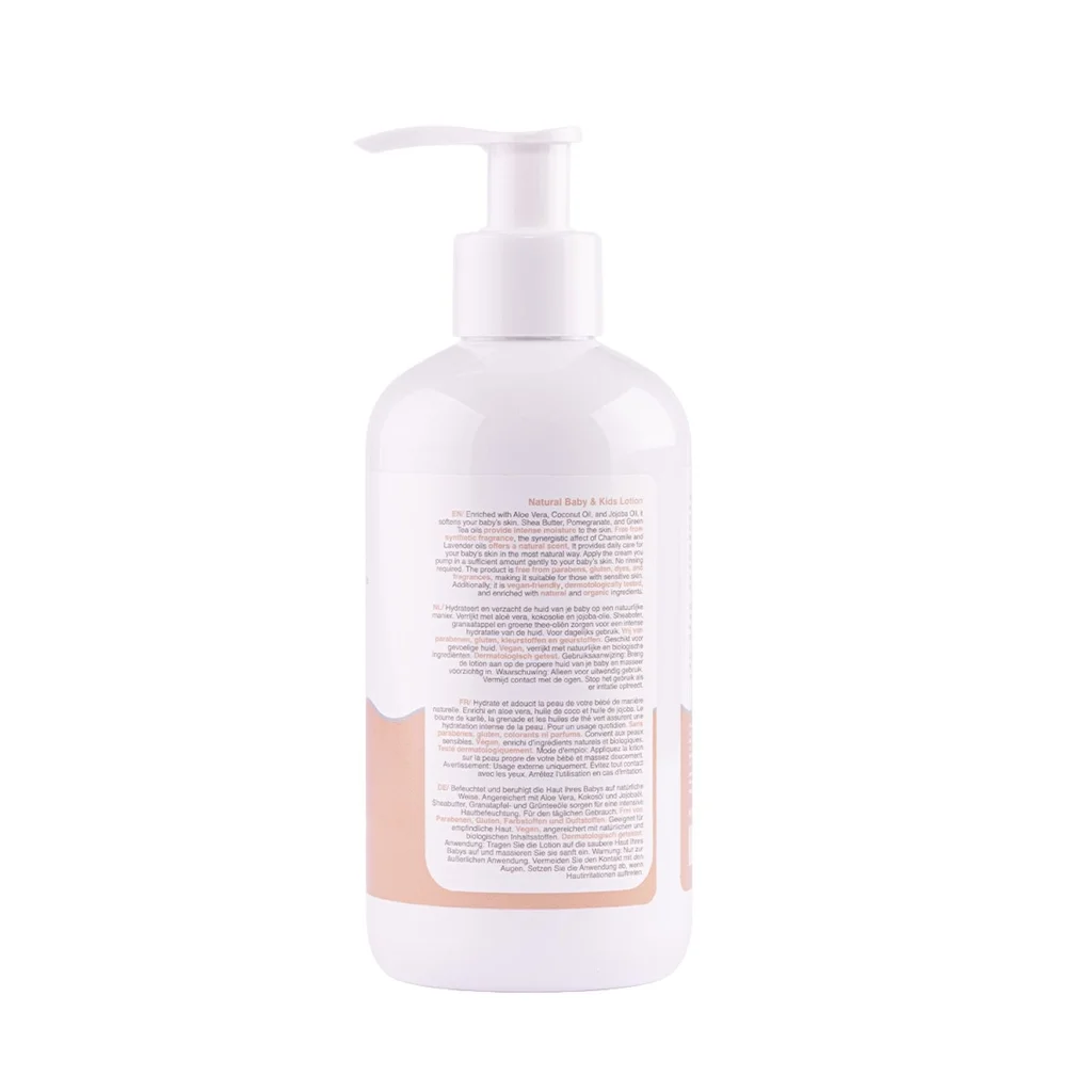 Babyton Natural Face And Body Lotion For Babies And Children 250 ml