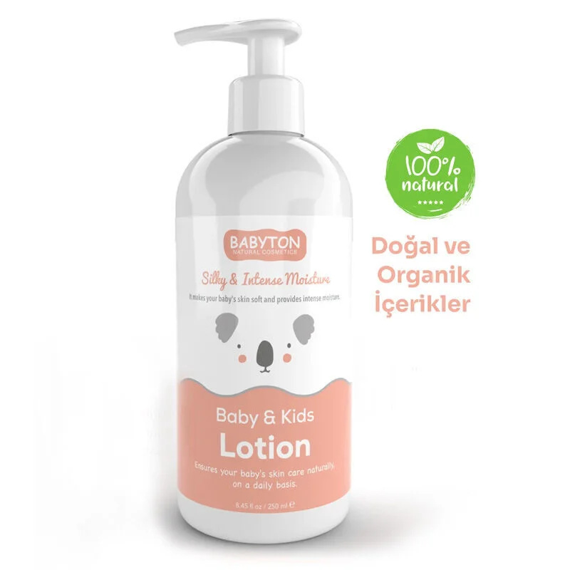 Babyton Natural Face And Body Lotion For Babies And Children 250 ml
