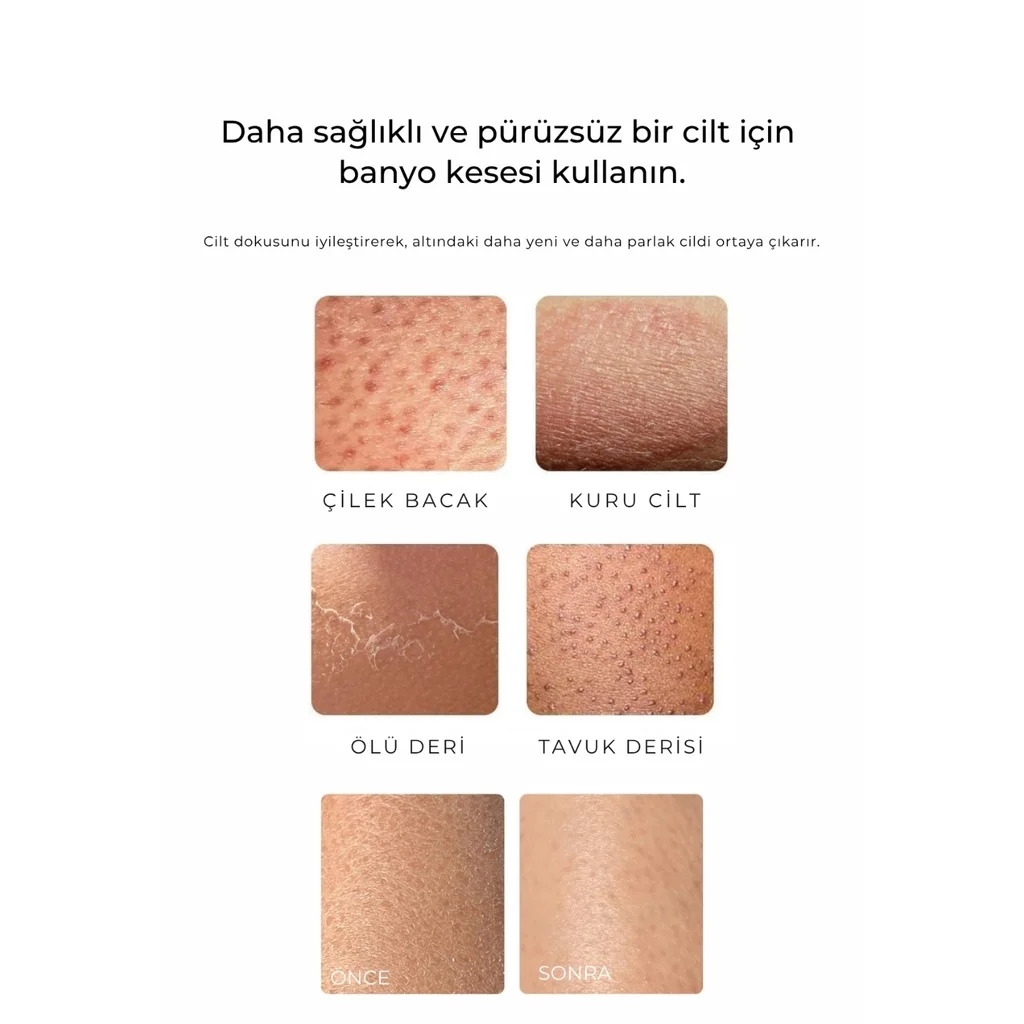 Let'scrub Seidiger Peeling-Bad-Handschuh für glatte Haut