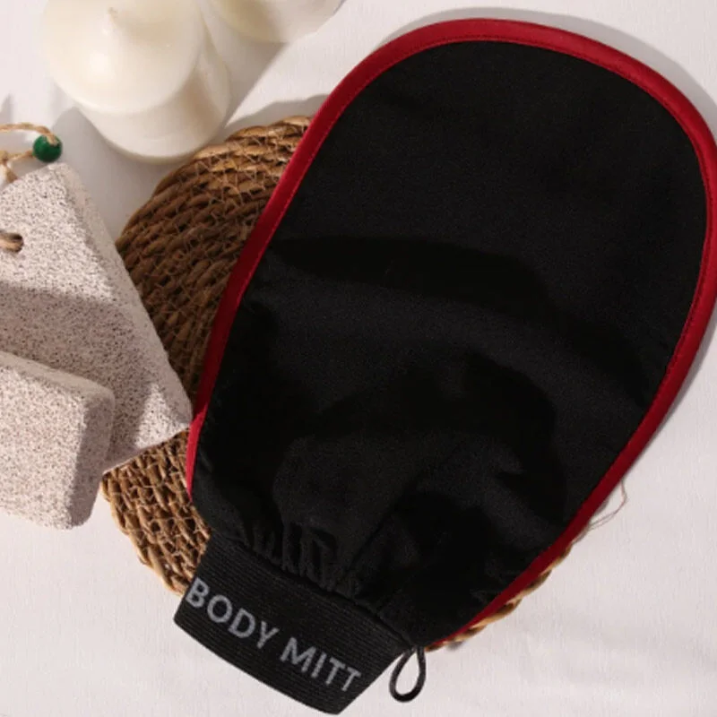 Let'scrub Seidiger Peeling-Bad-Handschuh für glatte Haut