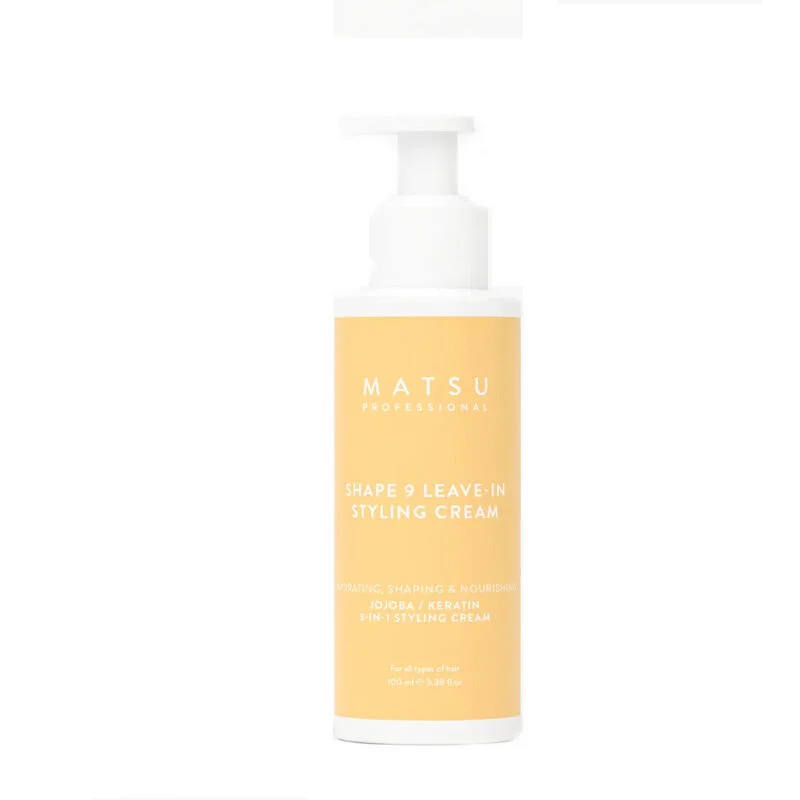 Matsu Shape 9 leave-in Styling Care Cream Travel Size 100 ml
