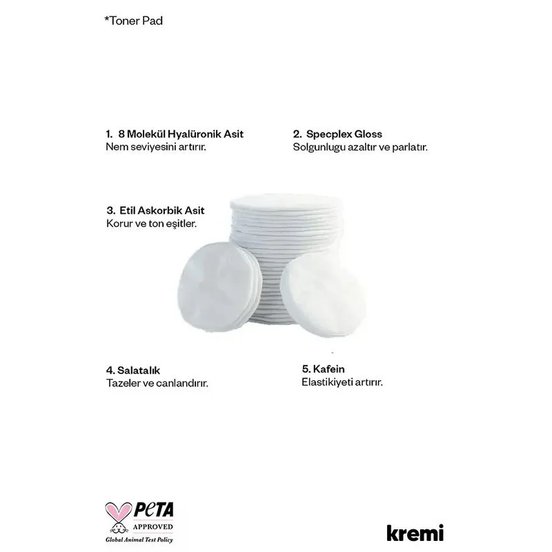 Cream Tonic Pad 60 pads