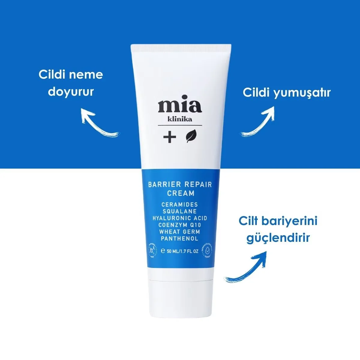 Крем для лица увлажняющий и revitalizing 50 мл от Mia Klinika