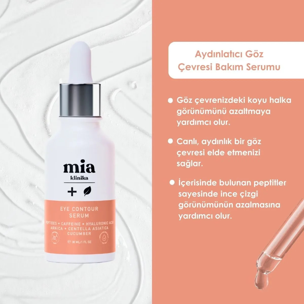 Mia Clinica Eye Area Revitalizing Serum - 30 ml