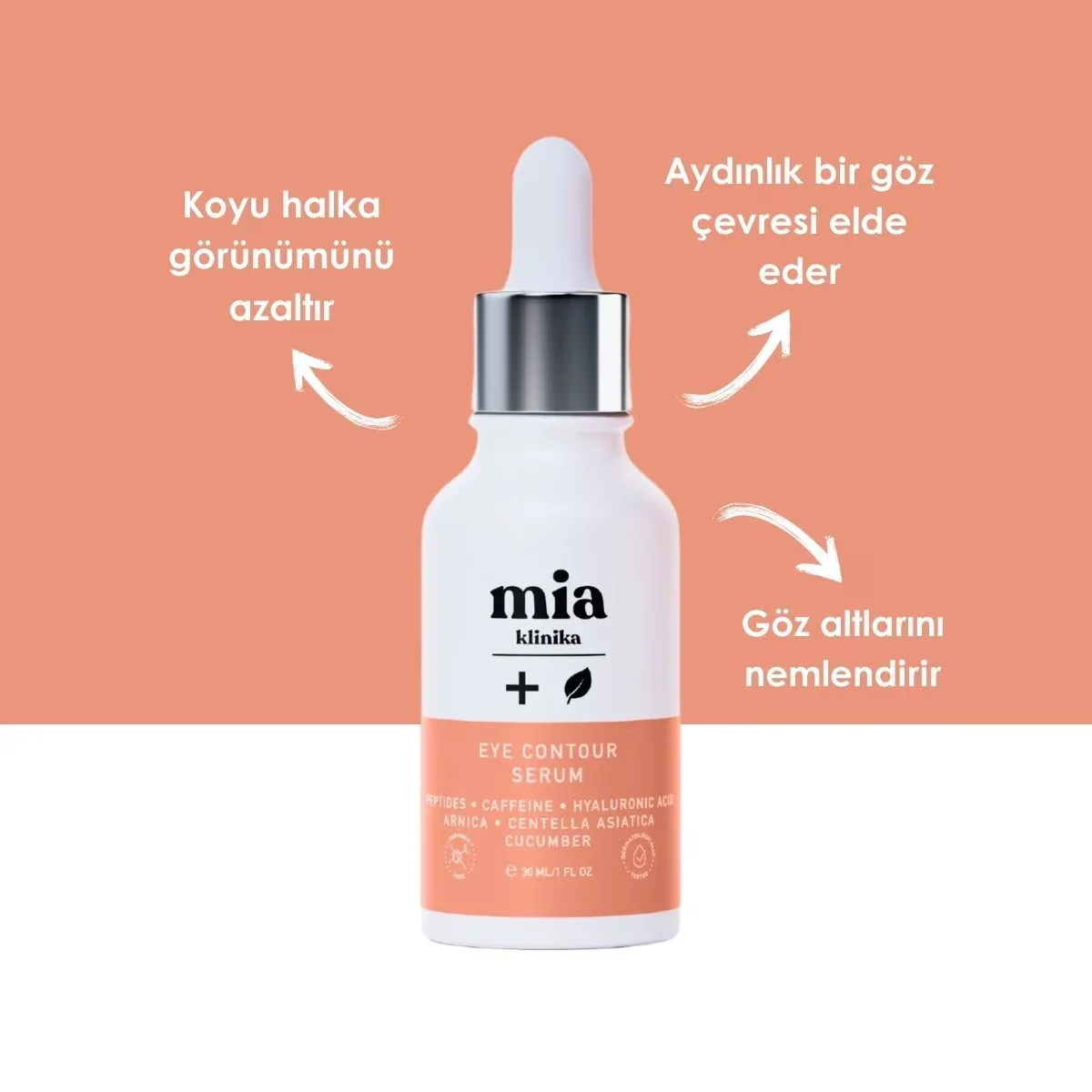 Mia Clinica Eye Area Revitalizing Serum - 30 ml