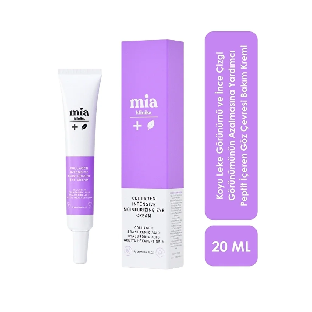 Mia Klinika Kollagen Augencreme - Anti-Aging & Linderung von dunklen Augenringen