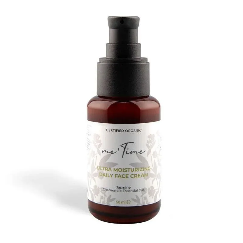 Me Time Organic Moisturizing Daily Face Care Cream 50 ml