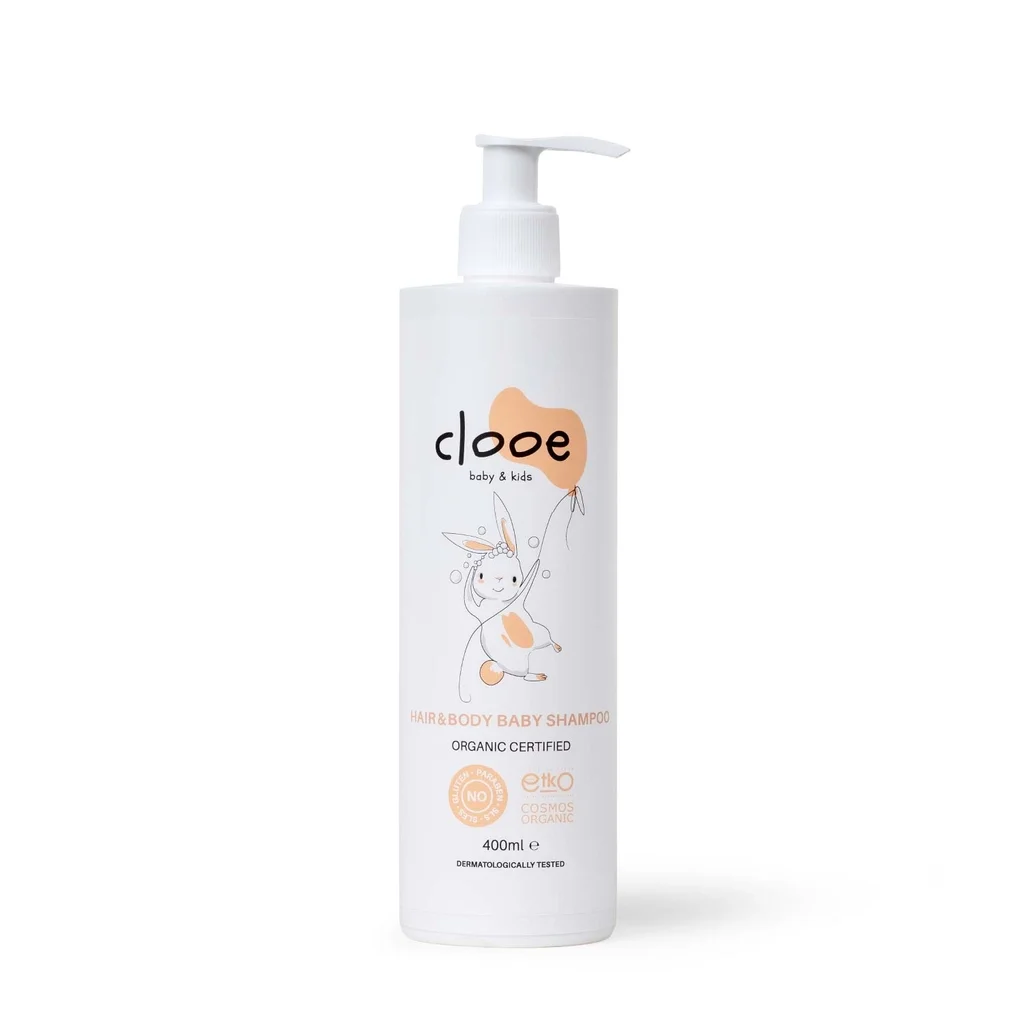 Clooe Baby Shampoo Organic 400 ml