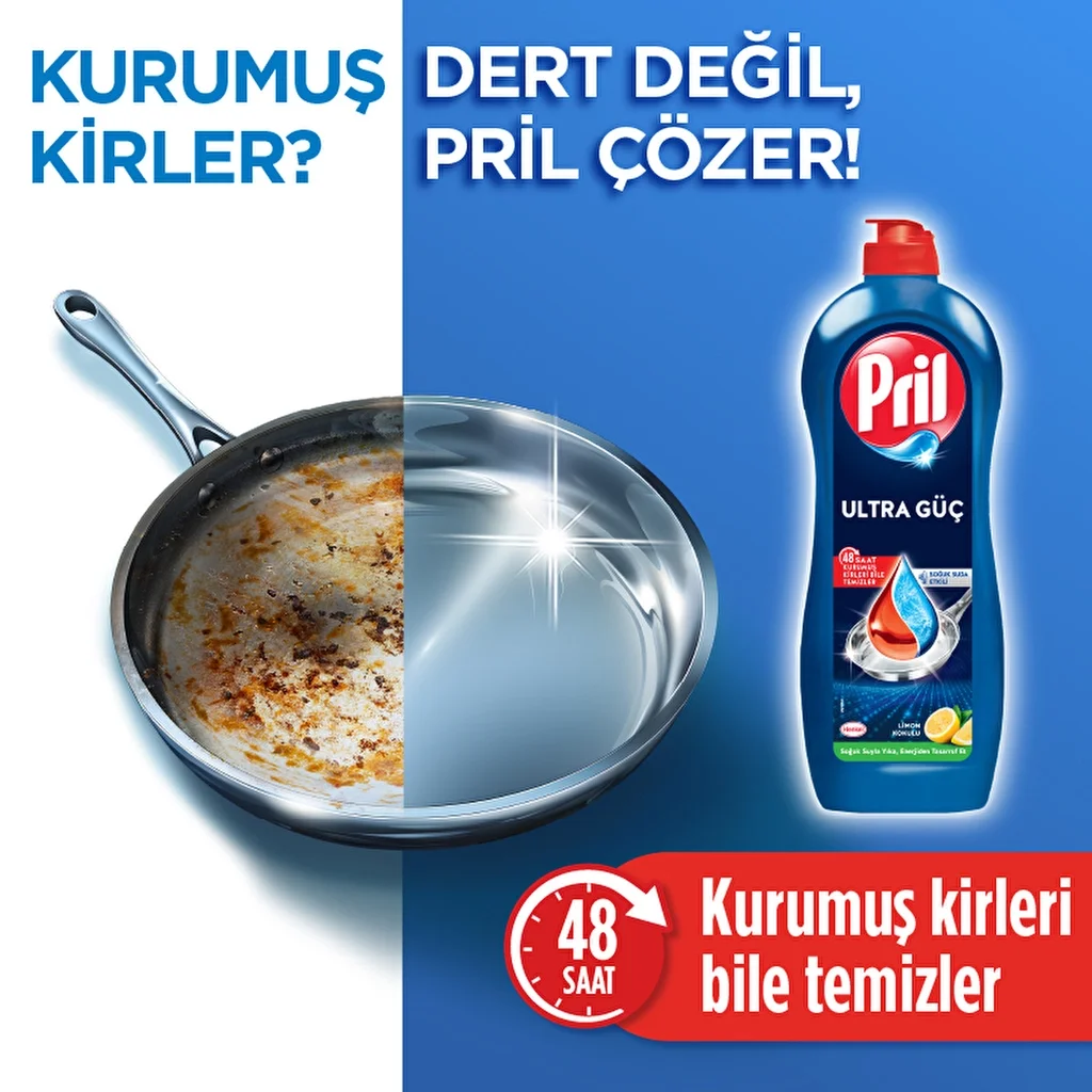 Pril Power 5+ Zitronen Geschirrspülmittel 675g