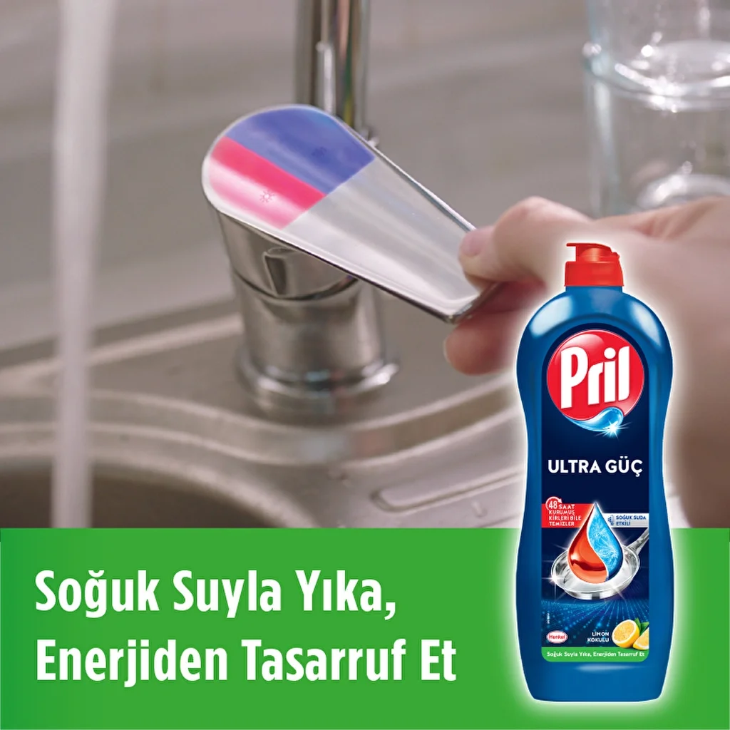 Pril Power 5+ Zitronen Geschirrspülmittel 675g