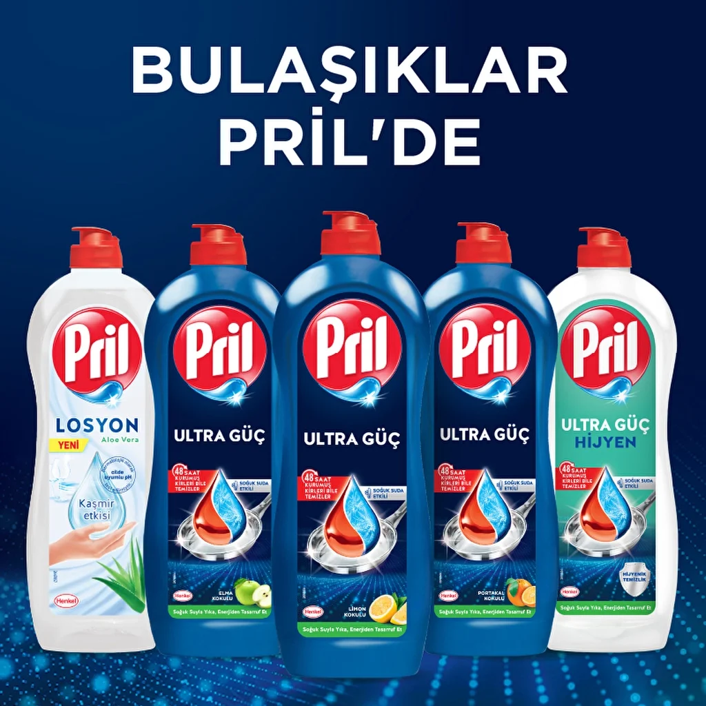 Pril Power 5+ Zitronen Geschirrspülmittel 675g