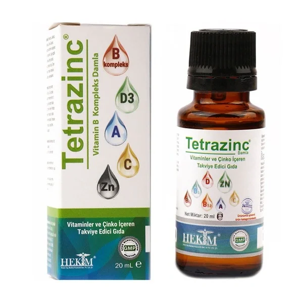 Hekim Tetrazinc B Complex Drop 20 ml