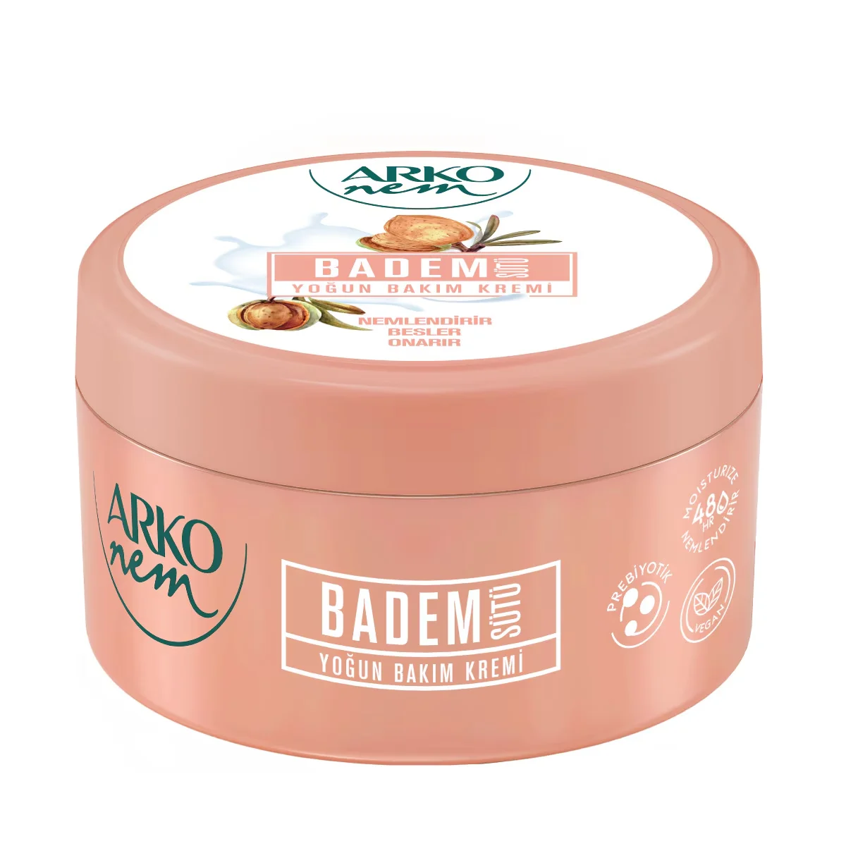Arko Nem Vegane Präbiotische Mandelmilchcreme 250ml