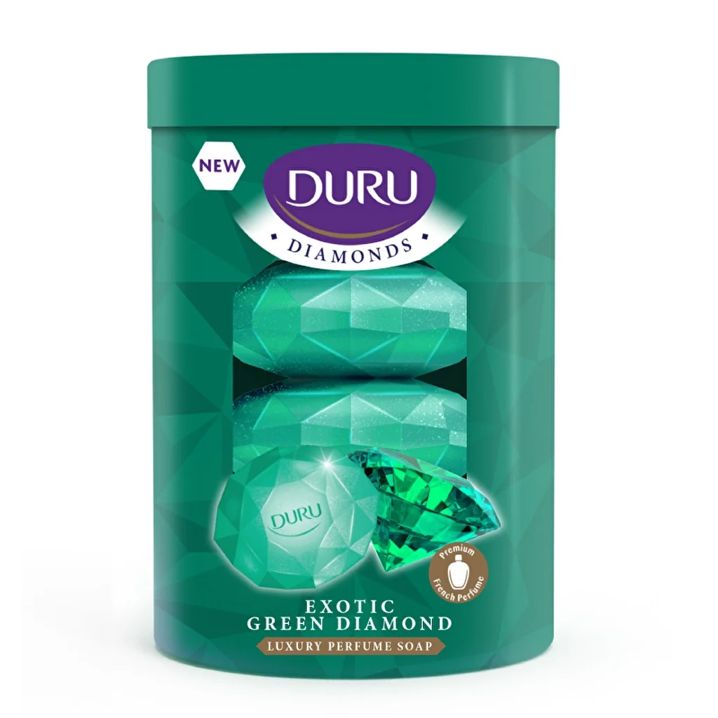 Duru Diamonds Grüner Festseife 360g