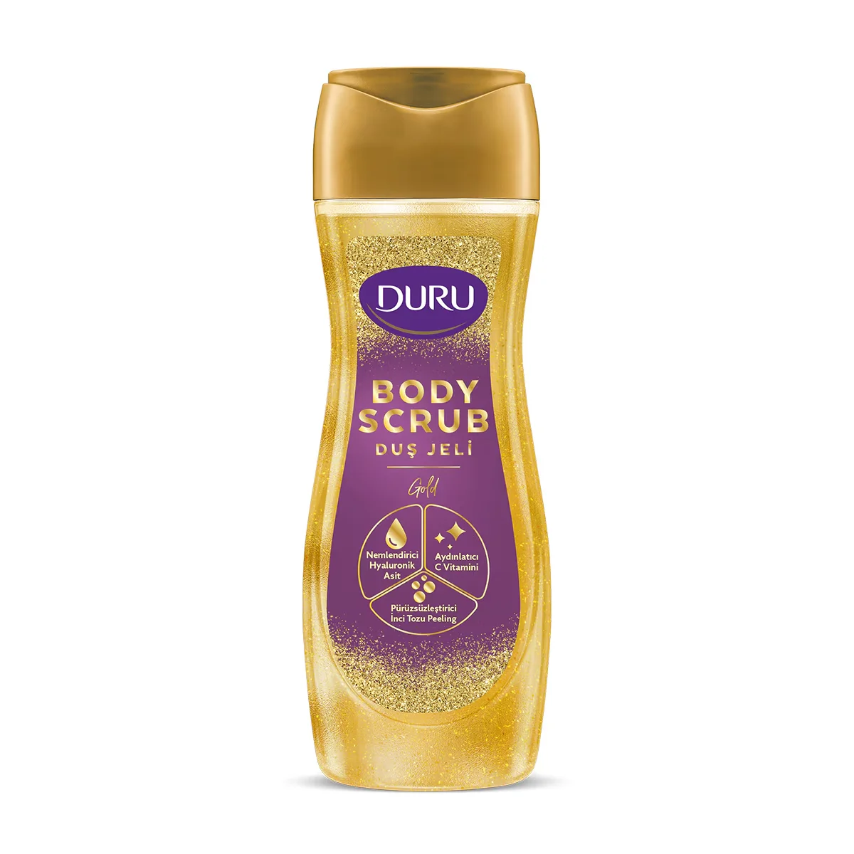 Duru Body Scrub Shower Gel Gold 450 ml