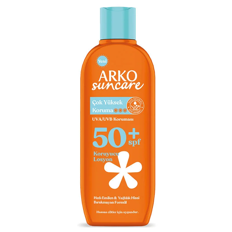 Arko Sun Care Spf 50 sunscreen Lotion 200 ml