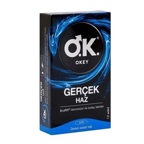 Okey Real Pleasure Condom 12 pcs