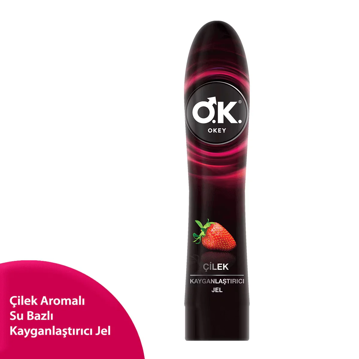 Okey Lubricating Gel Strawberry 100 ml