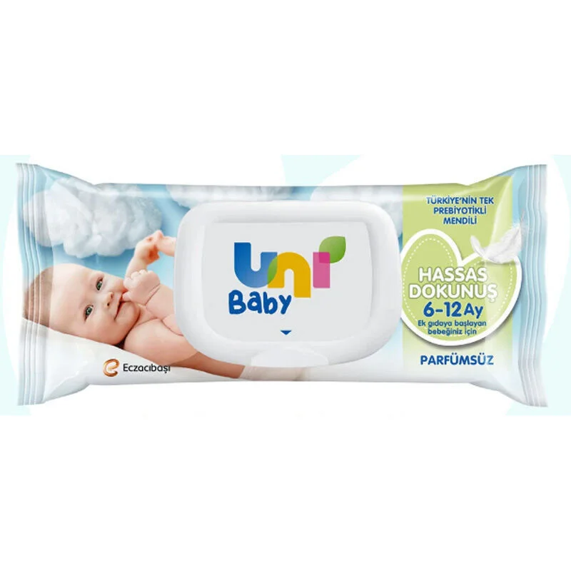 Uni Baby Sensitive Touch Feuchttücher - Hypoallergen 52 Stück