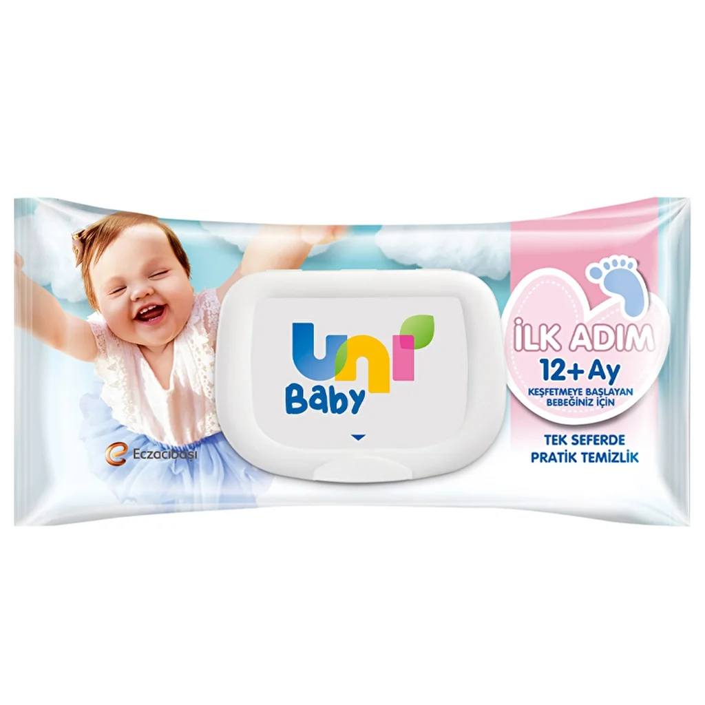 Uni Baby First Step Wet Wipes 52 pcs