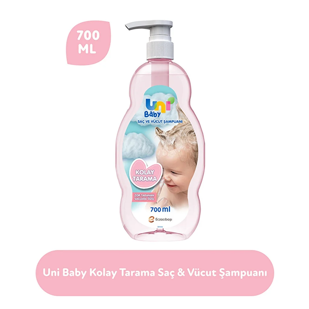 Uni Baby Easy Combing Haar- und Körpershampoo 700ml