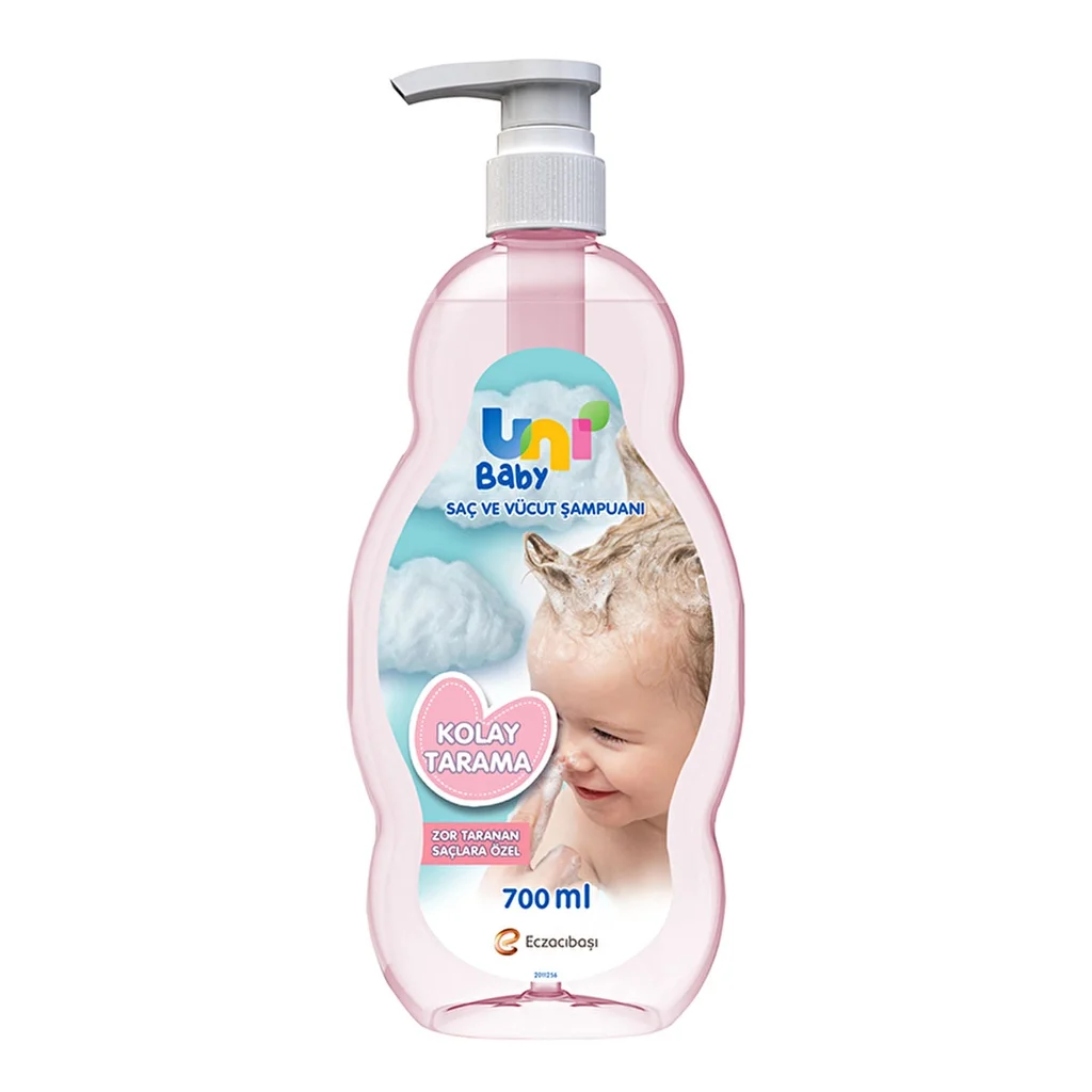 Uni Baby Easy Combing Hair And Body Shampoo 700 ml