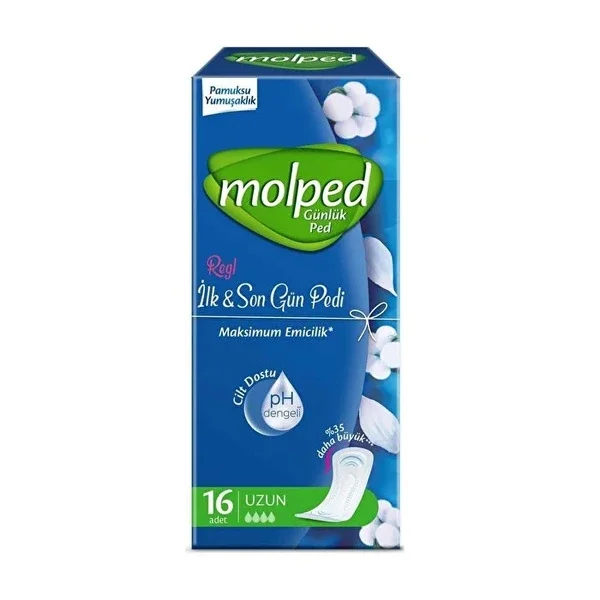 Molped Daily Pad First Day & Last Day Single 16 pcs