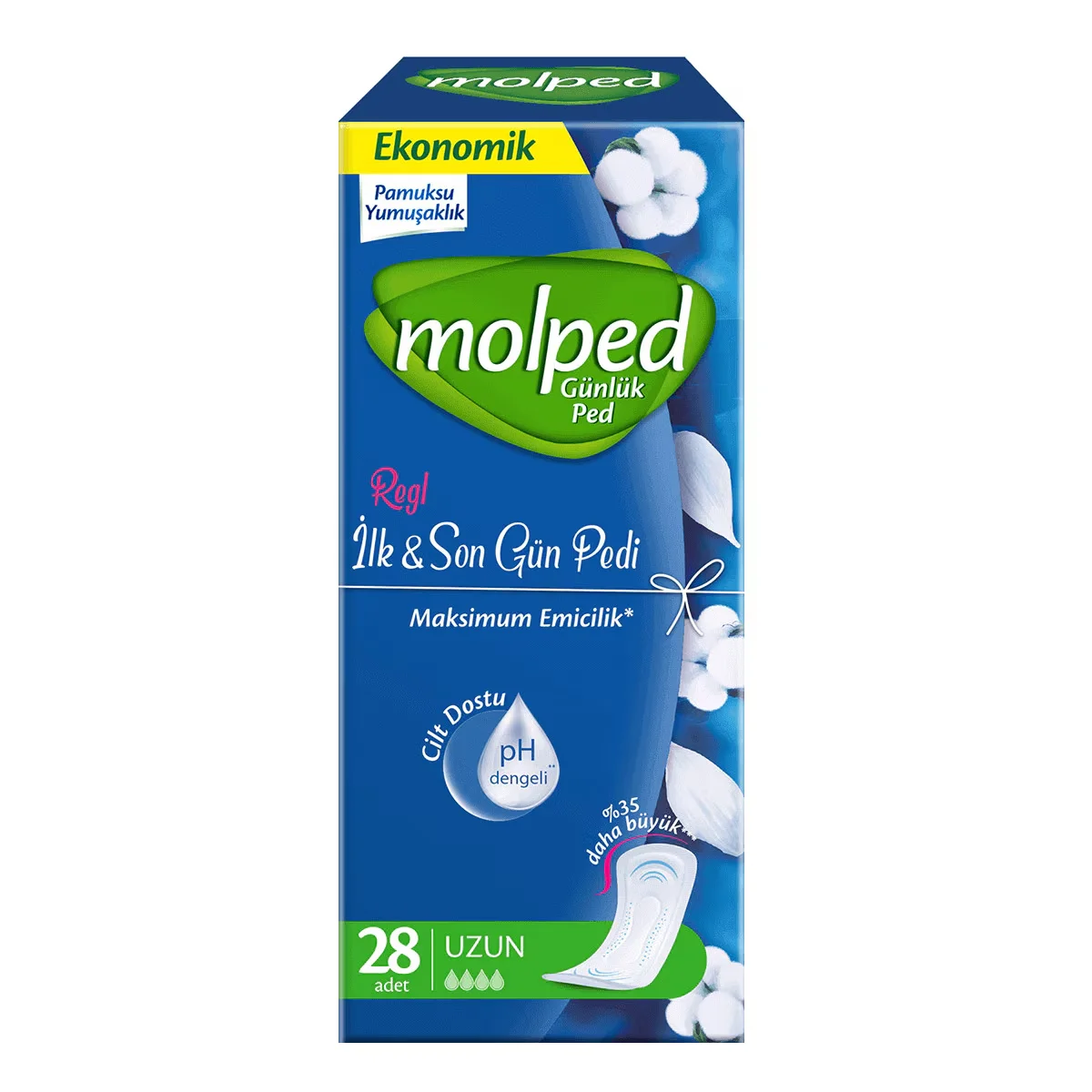 Molped Erste und Letzte Tag Tagesbinden