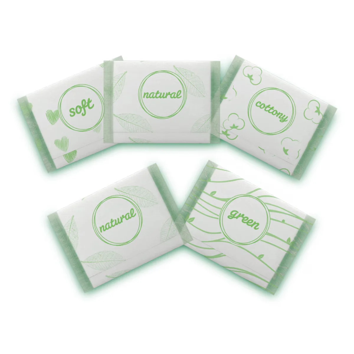 Molped Pure &amp; Soft Bio-Baumwollbinden - 24 umweltfreundliche Stück