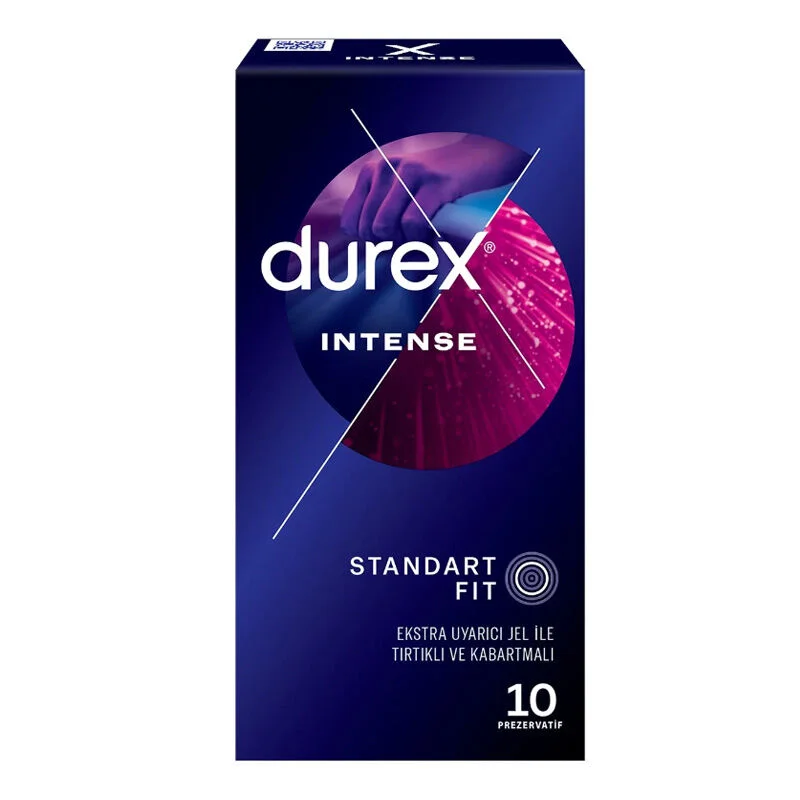 Durex Intense Kondome - 10 ultra-sensible Stück für Vergnügen