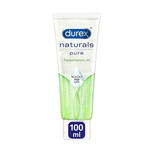 Durex Natural Water-Based Lubricant Gel 100ml for Sensitivity