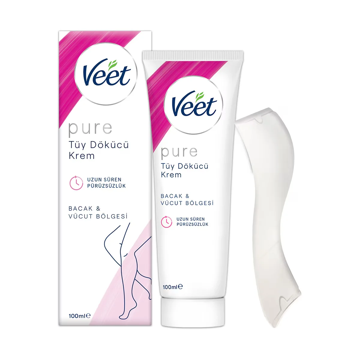 Veet Pure Hair Removal Cream Normal Skin 100 ml