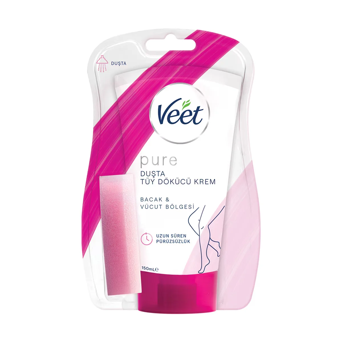Veet Pure In-shower Hair Removal Cream Normal Skin 150 ml
