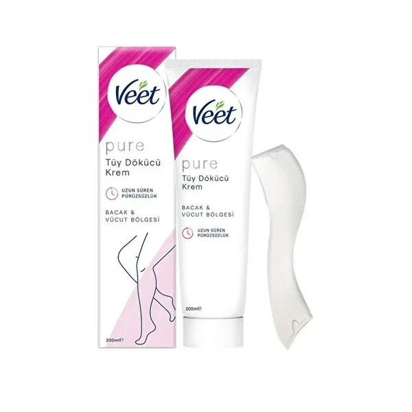 Veet Pure Hair Removal Cream Sensitive Skin 200 ml