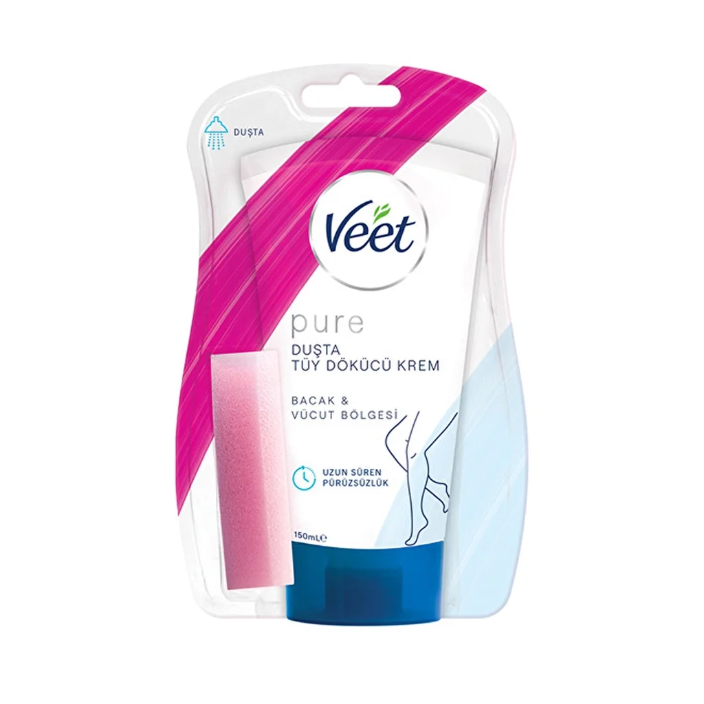 Veet Pure In-shower Hair Removal Cream Sensitive Skin 150 ml