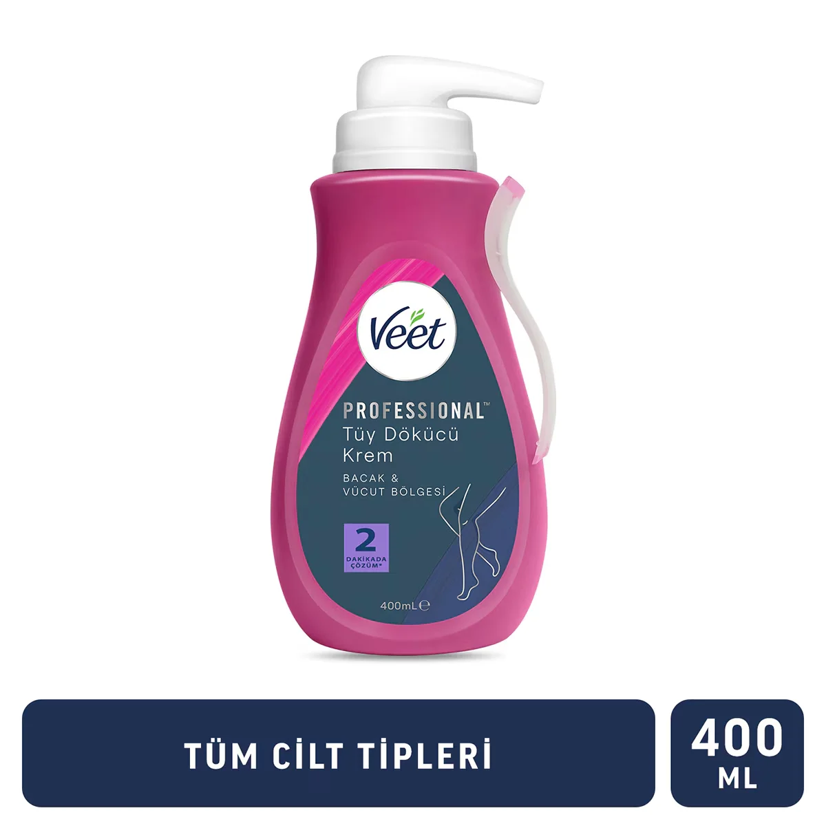 Veet Professional Hair Removal Cream for Legs & Body, 400ml