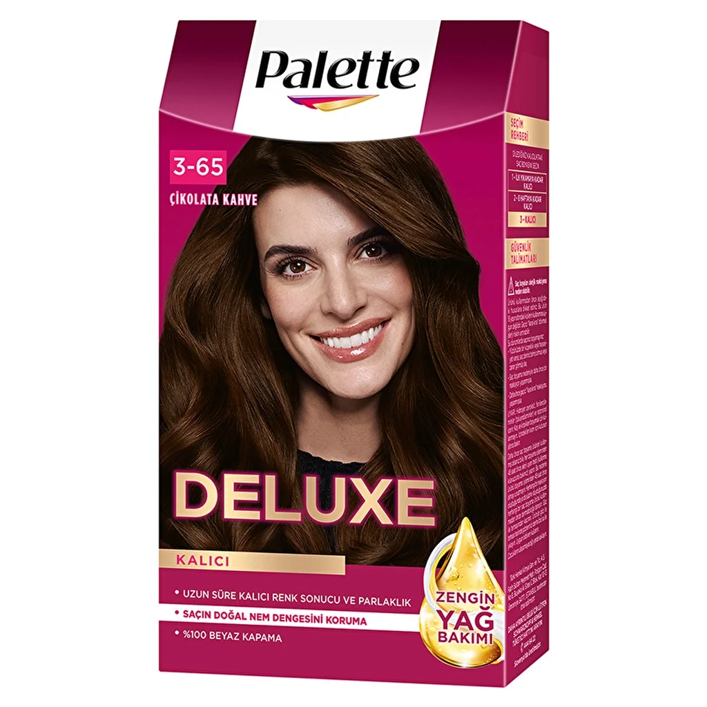 Palette Deluxe Hair Dye 3-65 chocolate Brown