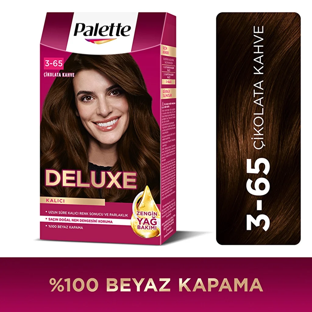 Palette Deluxe Haarfarbe 3-65 Schokoladenbraun