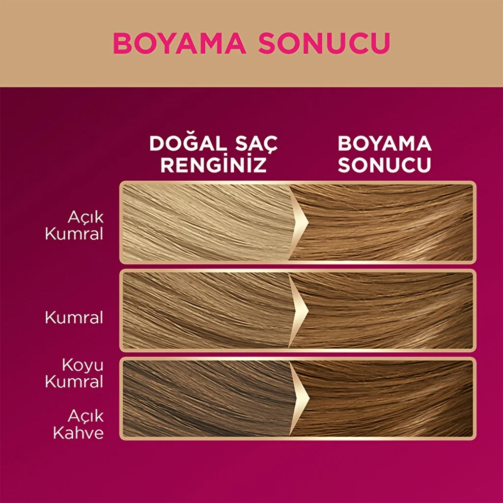 Palette صبغة شعر باليت ديلوكس 7-65 ذهبي لامع توفي