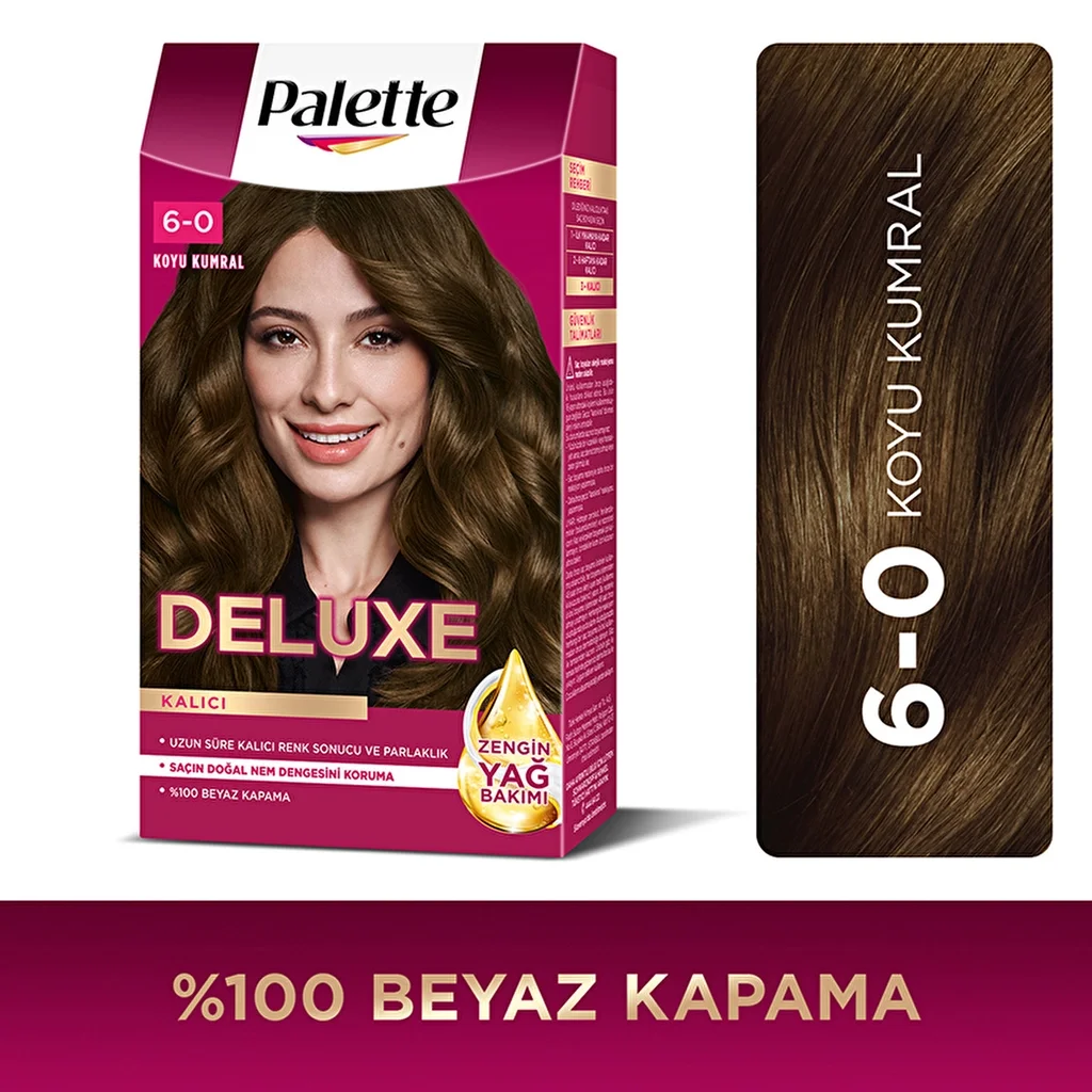 Palette Deluxe Haarfarbe 6-0 Dunkelblond