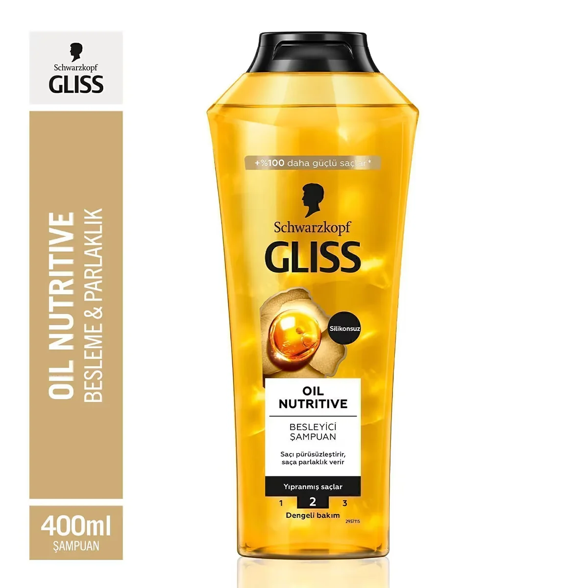 Gliss Oil Nutritive Shampoo 400 ml