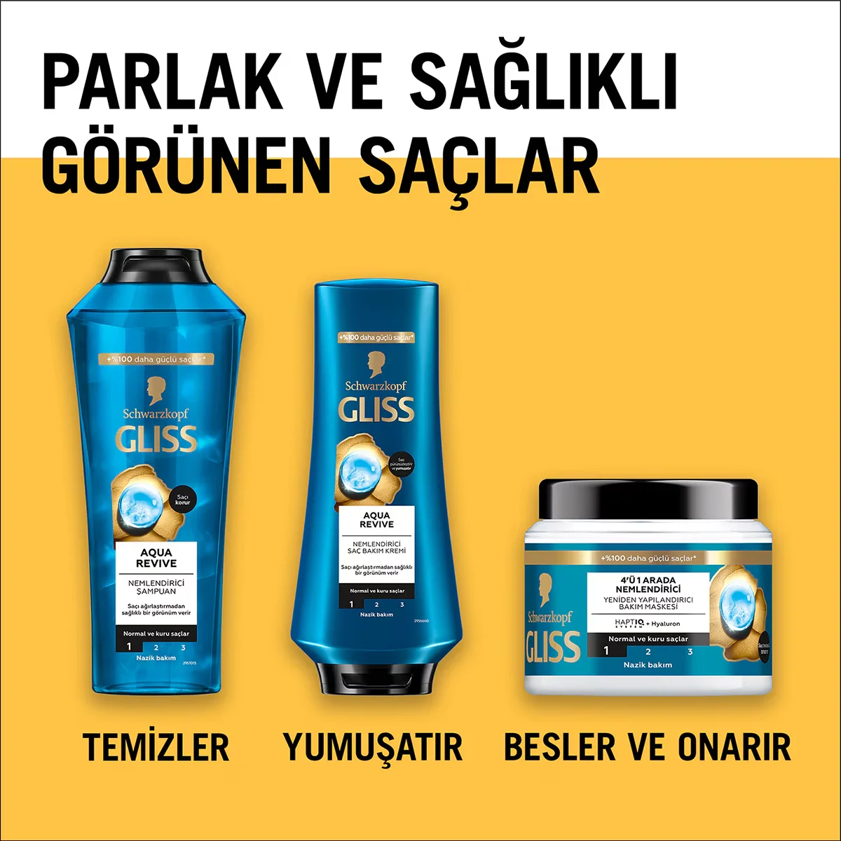 Шампунь Gliss Aqua Revive 400 мл
