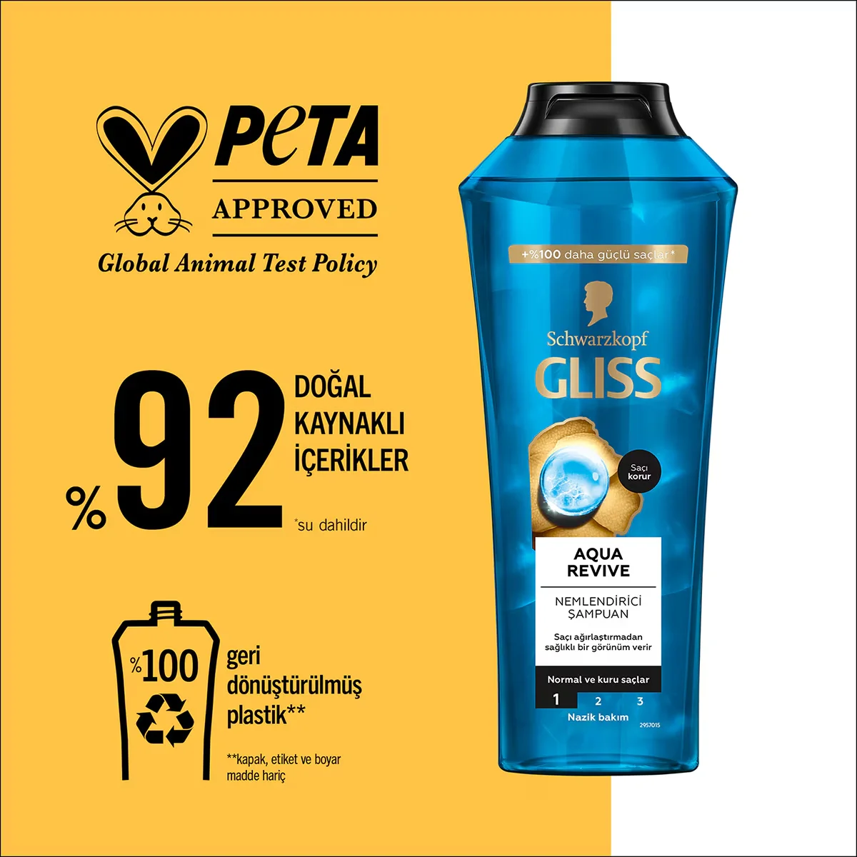 Шампунь Gliss Aqua Revive 400 мл