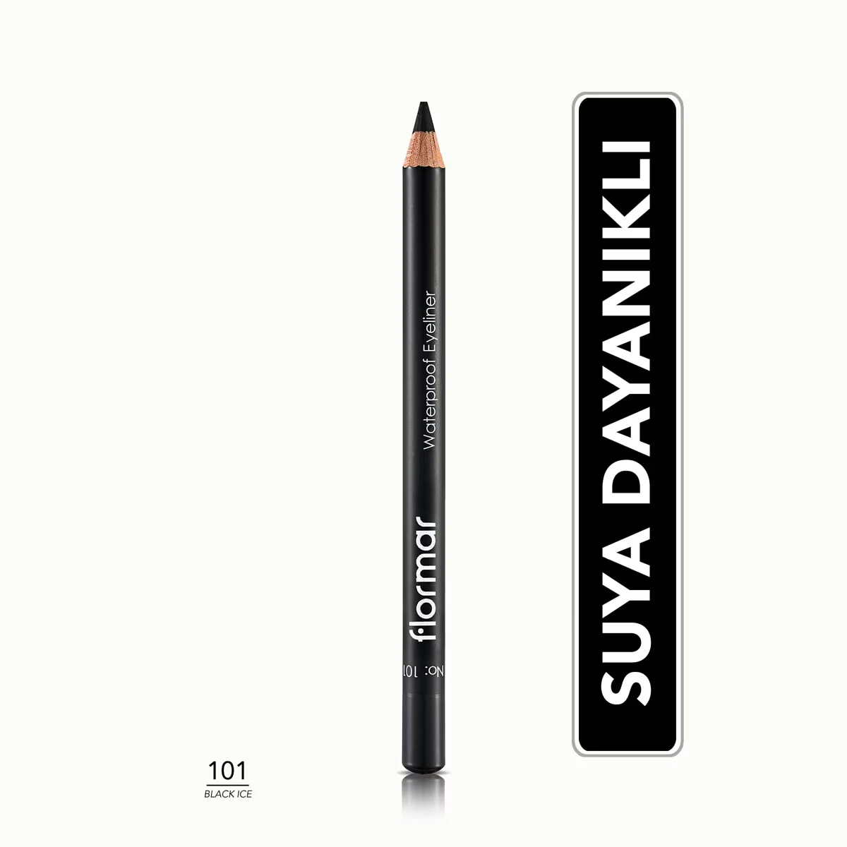 Flormar Waterproof Eyeliner 101 black Ice