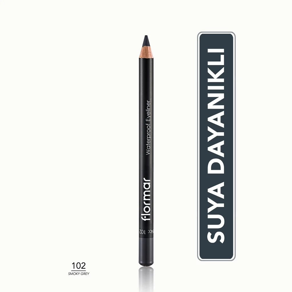 Flormar Waterproof Eyeliner 102 smoky Gray