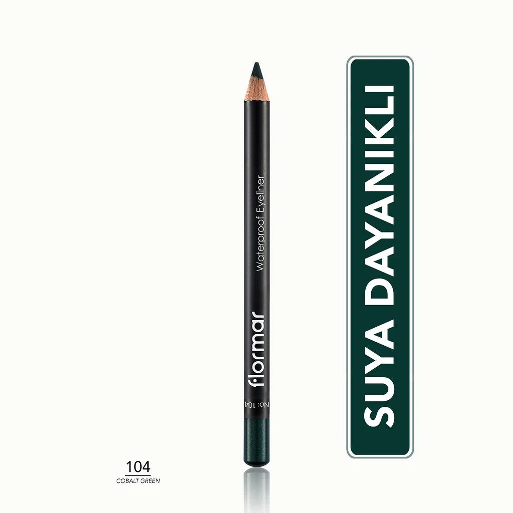 Flormar Waterproof Eyeliner 104 cobalt Green