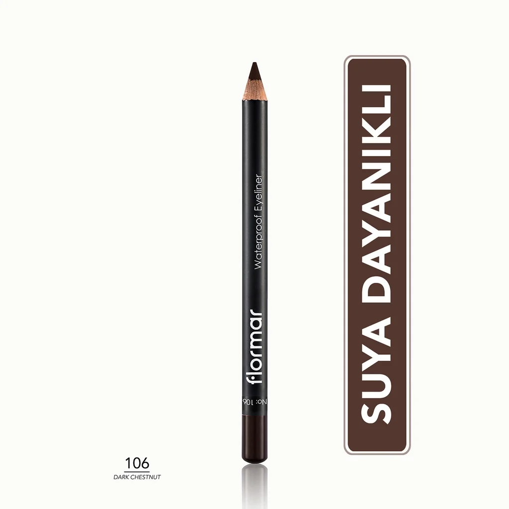 Flormar Waterproof Eyeliner 106 dark Chestnut