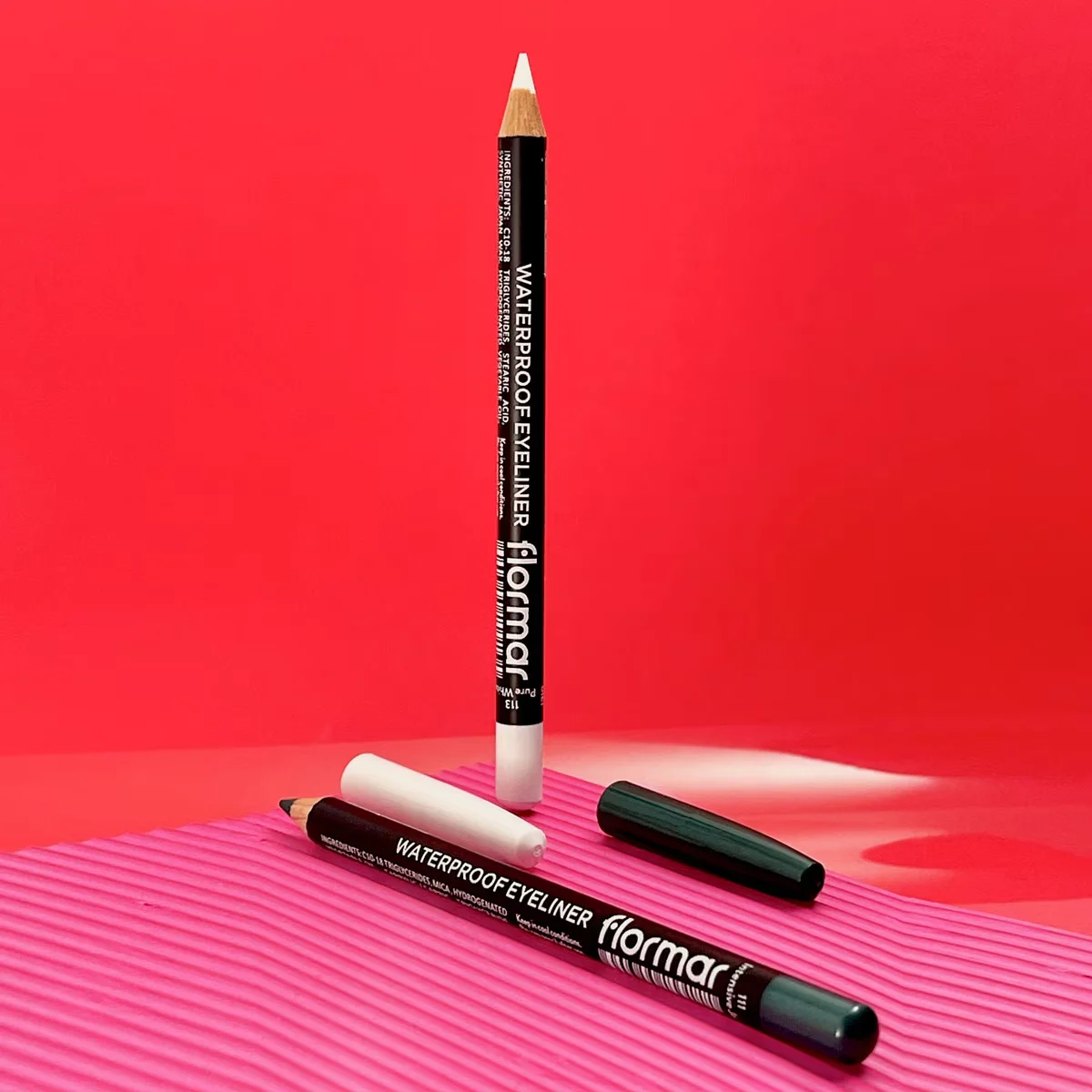 Flormar Waterproof Eyeliner 113 pure White