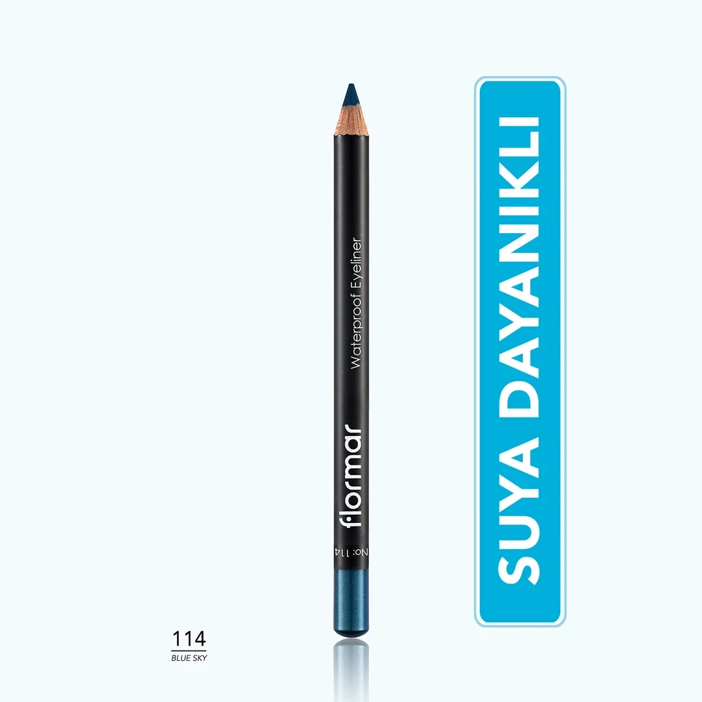 Flormar Waterproof Eyeliner 114 blue Sky